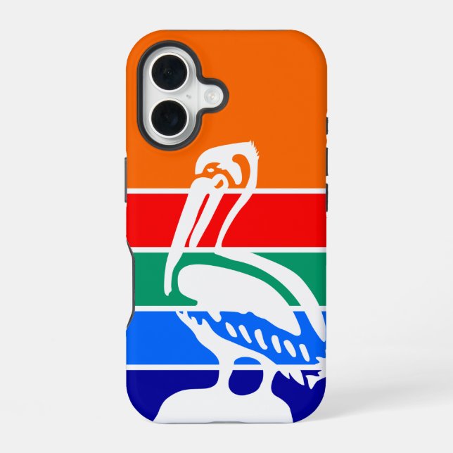 Funda Case-Mate para Apple iPhone 16 con la bander (Reverso )