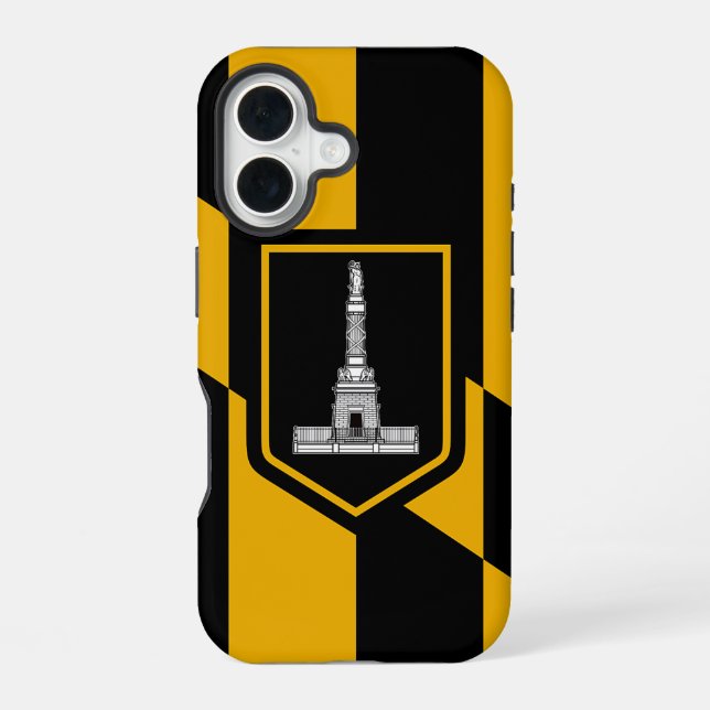 Funda Case-Mate para Apple iPhone 16 con la bander (Reverso )