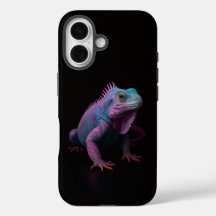 Funda Case-Mate para iPhone 16 Black 4 Luxe, Iguan
