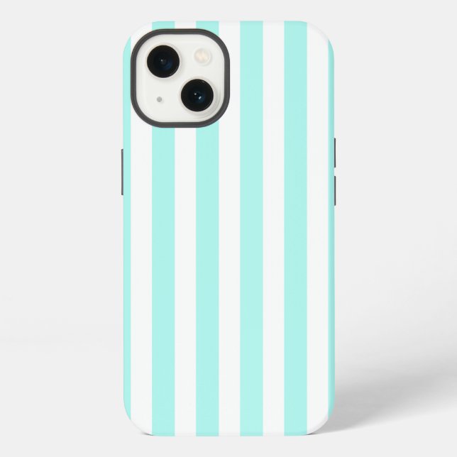 Funda Case-Mate para iPhone con rayas de caramelo  (Reverso )