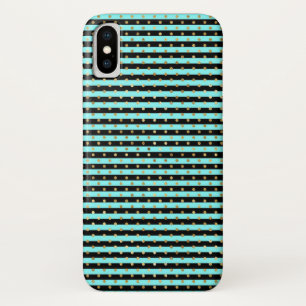 Funda Case-Mate para iPhone X de color Aqua, Negro