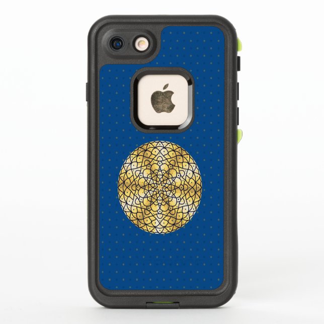 Funda celeste a prueba de vida (Reverso)