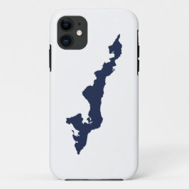 Funda clásica con logo de Fishers Island