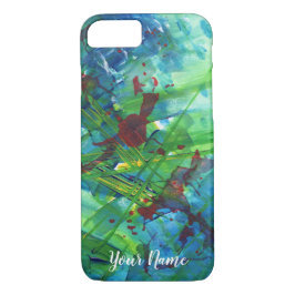 Funda colorido de arte acrílico para iPhone 8/7