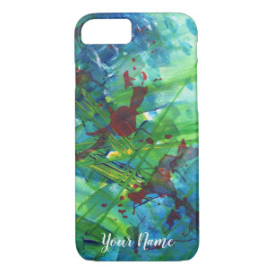 Funda colorido de arte acrílico para iPhone 8/7