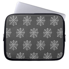 Funda Comprimido Spiderweb (Gris blanco y oscuro)