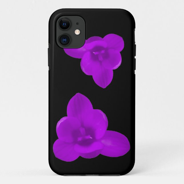 Funda Crocus Flower Purple iPhone 5 (Reverso)