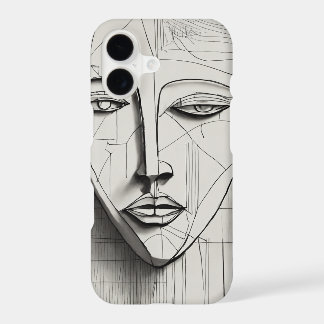 Funda Cubist Art iPhone X - Diseño Resumen Único