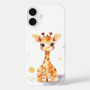 Funda Cute Baby Giraffe iPhone 16