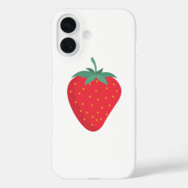 Funda Cute Big Strawberry iPhone 16
