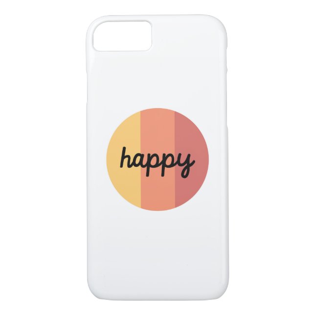 Funda Cute Happy para iPhone 8/7 (Reverso)