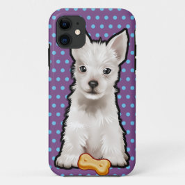 FUNDA CUTE PUPPY iPhone SE + iPhone 5/5S