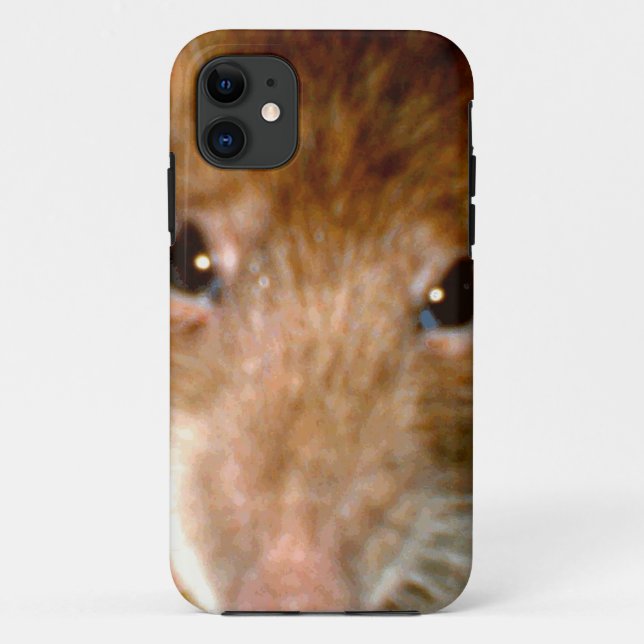 Funda Cute Rat Face iPhone 5 (Reverso)