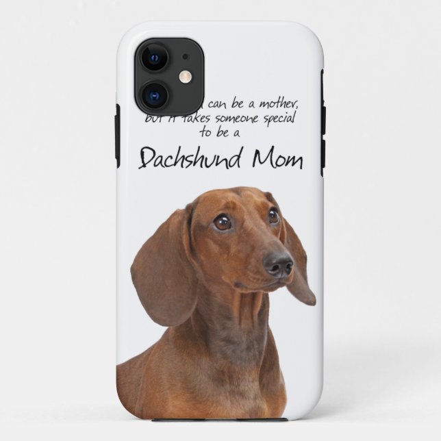 Funda Dachshund Mom iPhone 6 (Reverso)