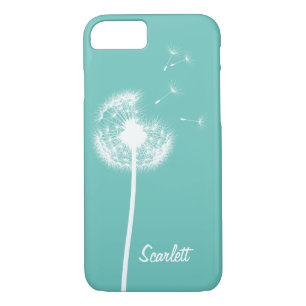 Funda Dandelion Monogram Turquoise iPhone 7