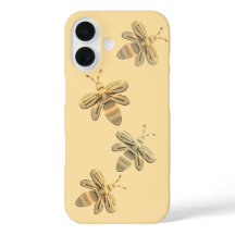 Funda de abejas de oro