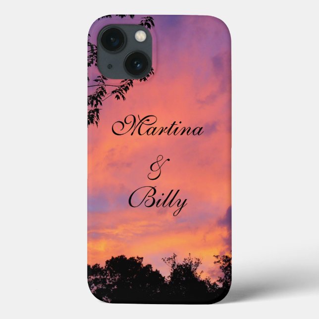 Funda de aire del iPad de verano Sunset (Reverso)