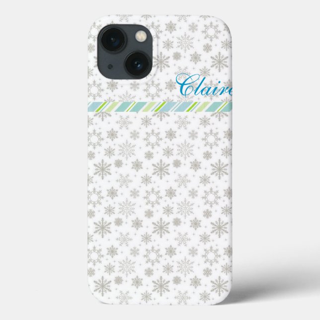 Funda de aire para iPad de Snowflake para el perso (Reverso)