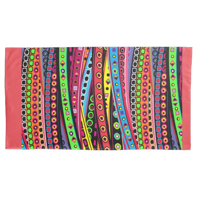 Funda de almohada #1 Texto en la parte posterior (Anverso)