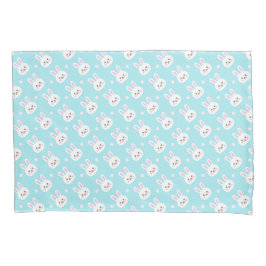 Funda de almohada blanca linda de Pascua el | del