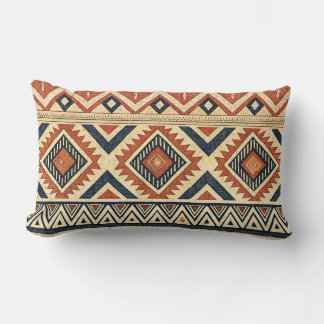Funda de almohada bohemia, almohada de patrón geom