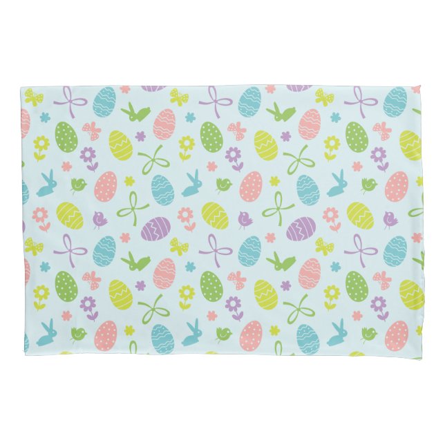 Funda de almohada colorida del modelo el | de la (Anverso-izquierdo)
