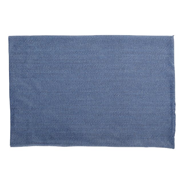 Funda de almohada, con con los tejanos naturales, (Anverso)