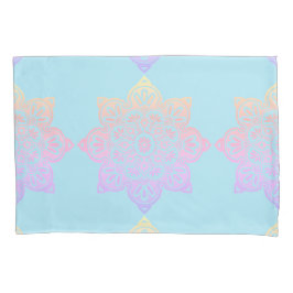 Funda de almohada con medallones Boho