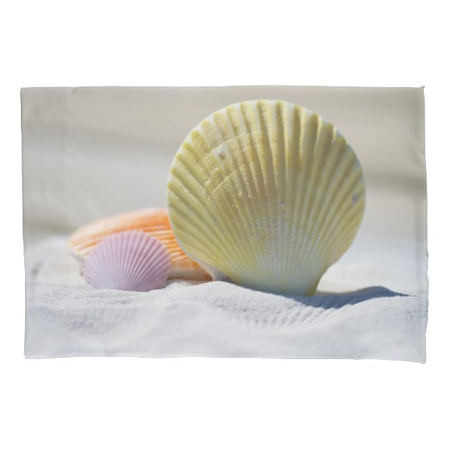 Funda de almohada con playas de las bendiciones (Anverso)