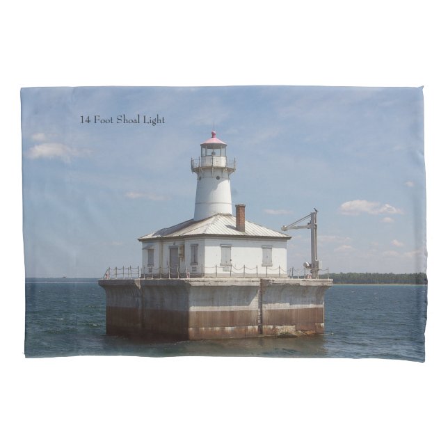 funda de almohada de 14 pies para la luz de los za (Anverso)