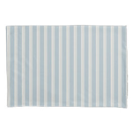 Funda de almohada de banda gris Duste Blue Dove
