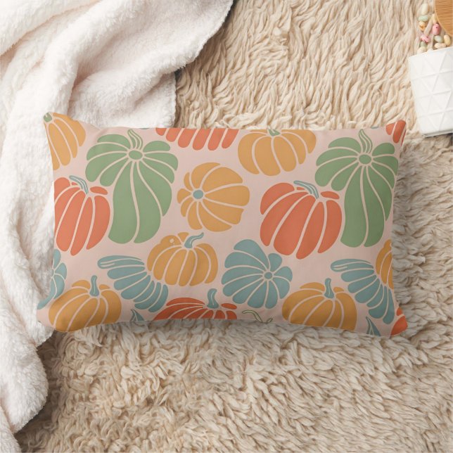 Funda de almohada de calabaza otoñal - Decoración  (Manta)