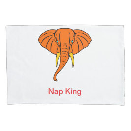 Funda de almohada de elefante Nap King
