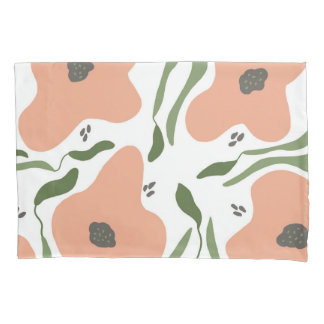 Funda de almohada de flores silvestres