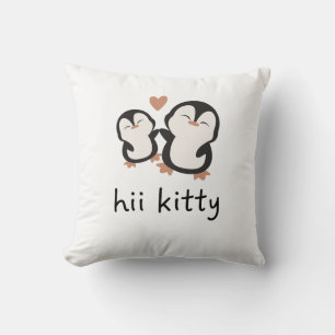 funda de almohada de hi kitty
