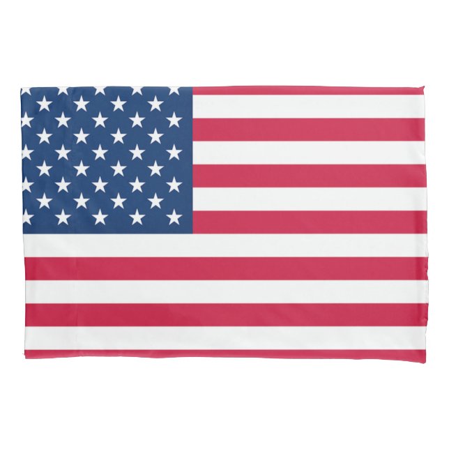 FUNDA de almohada de la bandera de Estados Unidos  (Anverso)