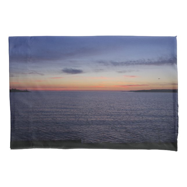 Funda de almohada de la salida del sol de calcio (Anverso)