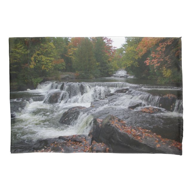 Funda de almohada de las cascadas de Bond Falls (Anverso)