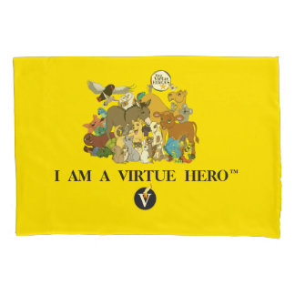 Funda de almohada de los personajes VIRTUE HEROES
