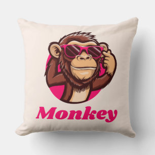 funda de almohada de mono