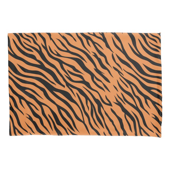 Funda de almohada de tamaño estándar Tigre (Anverso)