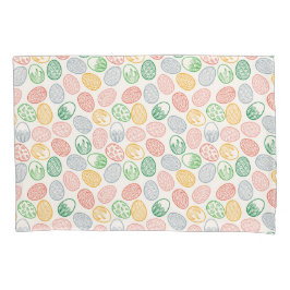 Funda de almohada del modelo el | de los huevos de