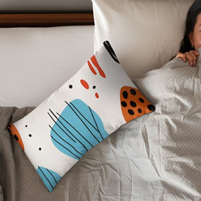 Funda de almohada del patrón abstracto (Subido por el creador)