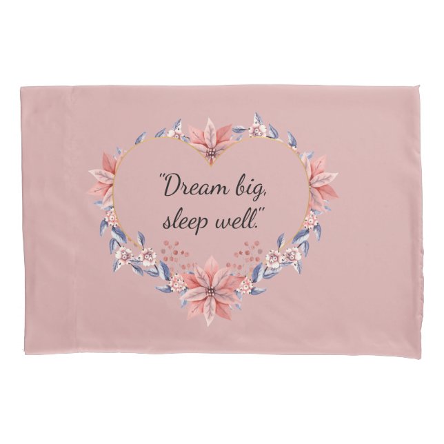 Funda de almohada elegante personalizado (Anverso)