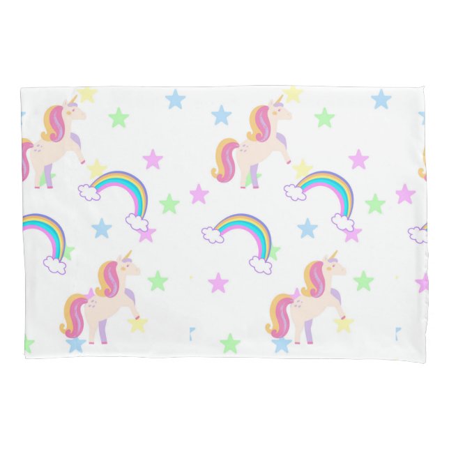 Funda de almohada estándar de unicornio (Anverso)