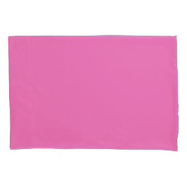 Funda de Almohada Estándar Sencilla Rosa Persa