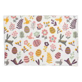 Funda de almohada floral del modelo el | de la
