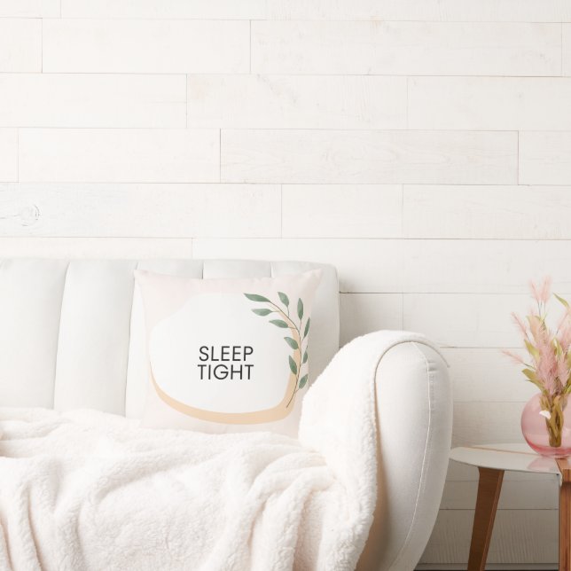 "Funda de almohada rígida para dormir con Botánica (Sofá)