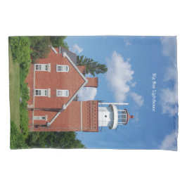 Funda de almohadas del faro de Big Bay