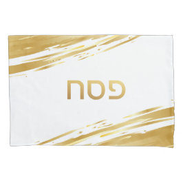 Funda de almohadas personalizadas de perno de oro